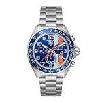 TAG Heuer Men Quartz Watch with Stainless Steel Strap CAZ101AT.BA0842, Silver