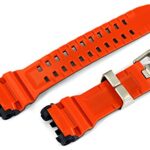 Casio 10493098 Genuine Factory Replacement Resin/Carbon Fiber Watch Band fits GPW-1000-2A