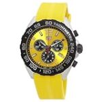 TAG Heuer Formula 1 Chronograph Quartz Yellow Dial Men’s Watch CAZ101AM.FT8054