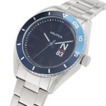 Nautica Men’s NAPFWF310 Finn World Stainless Steel Bracelet Watch