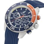 Nautica Men’s NAPNOF302 One Blue Silicone Strap Watch