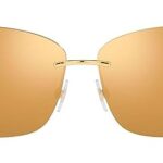 Dolce & Gabbana Sunglasses DG 2289 02/7P Gold Brown Mirror