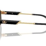 Dolce & Gabbana DG2294-02/87 Sunglasses GOLD w/DARK GREY 59mm