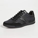 Hugo Boss BOSS Men’s Saturn Sneakers, Black, 10 Medium US