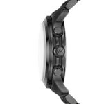Michael Kors Runway Chronograph Black Stainless Steel Men’s Watch (Model: MK9073)