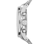A?X ARMANI EXCHANGE Men’s Chronograph Silver-Tone Stainless Steel Bracelet Watch (Model: A|X2509)