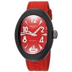 Locman Women’s Nuovo Carbonio Red Dial Watch – 103RDCRBQ