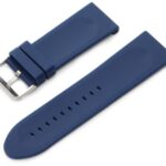 Hadley-Roma 26mm ‘Men’s’ Silicone Watch Strap, Color:Blue (Model: MS3377RF 260)