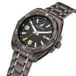 Nautica Men’s Tin Can Bay IP Black Stainless Steel Bracelet Watch (Model: NAPTCF204)