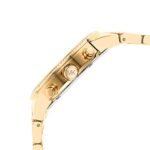 Michael Kors Women’s Ritz Gold-Tone Stainless Steel Chain Bracelet Watch (Model: MK6937)