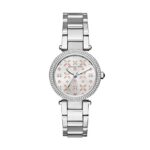 Michael Kors Women’s Mini Parker Silver-Tone Watch MK6483