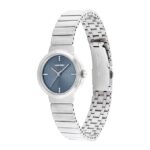 Calvin Klein Unisex Precise Watch, 3 Hand, Stainless Steel Bracelet, Mini Case Size, Adorned with Crystal, Modern Design for Everyday Wear, (Model:25200415)