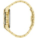 Bulova Men’s Marine Star Black and Gold-Tone Bracelet Watch | 45mm | 98A273